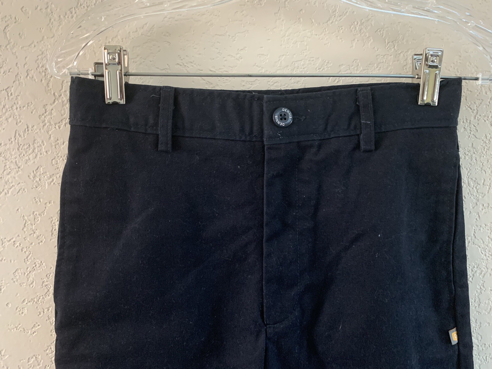 Dennis Uniform Boys 040720 Blue Flat Front Shorts Size 16 Slim (List $32)