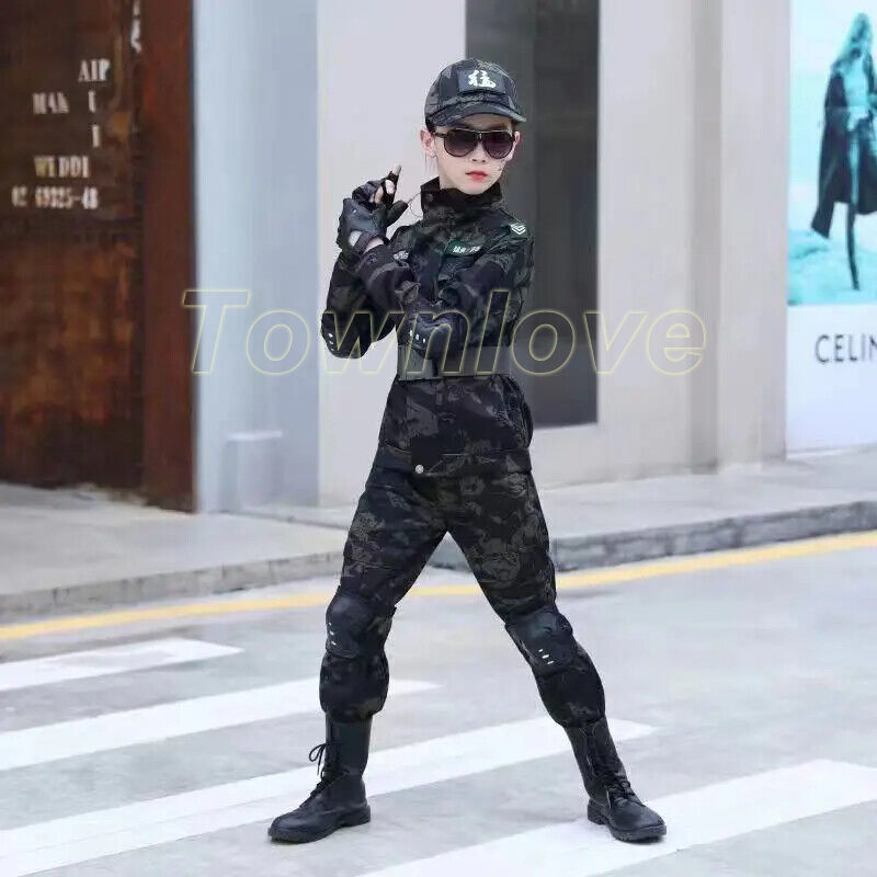 New Children’s Special Forces Combat Uniform, New Camouflage Training Suits