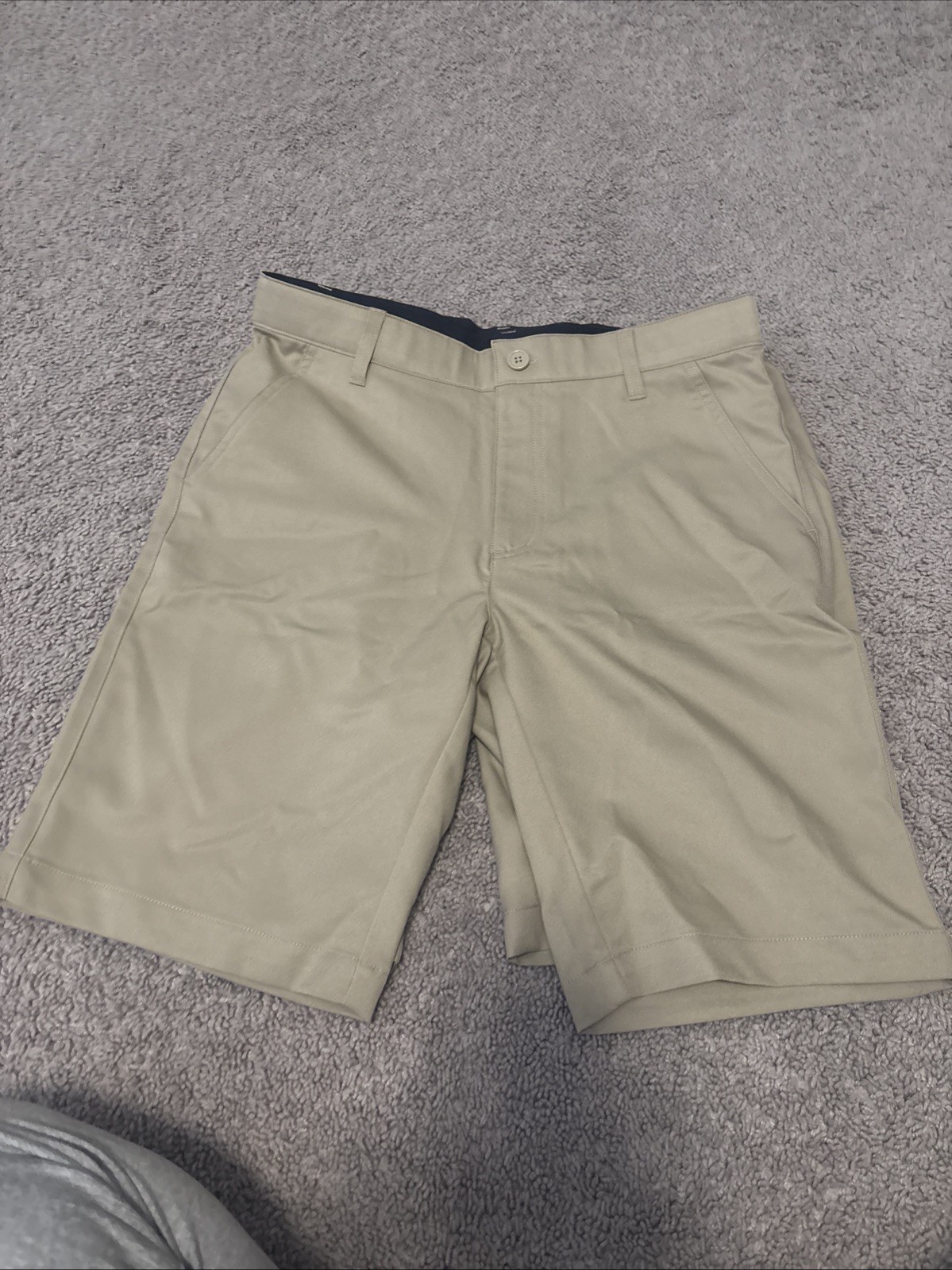French Toast Youth Boy’s 2-Pack Performance Uniform Shorts, Khaki, Size 16