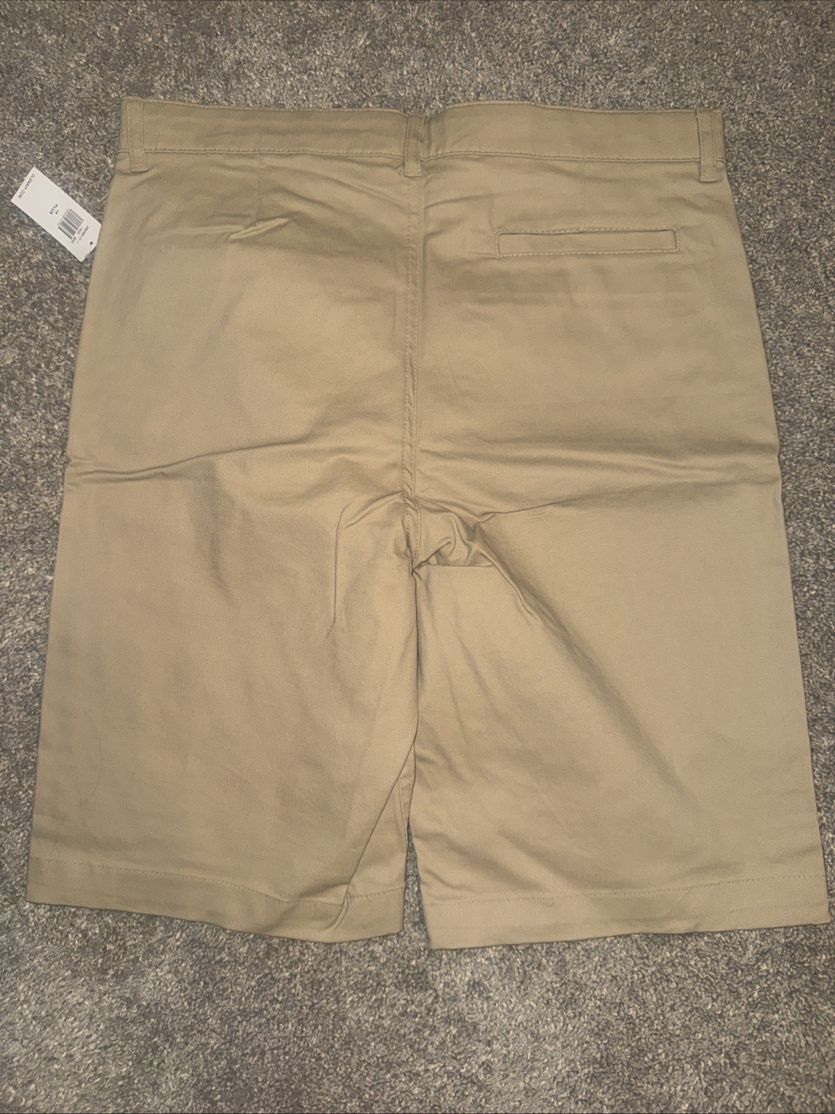 Old Navy Khaki Uniform Short Big Boy Size 14 Plus Husky NWT