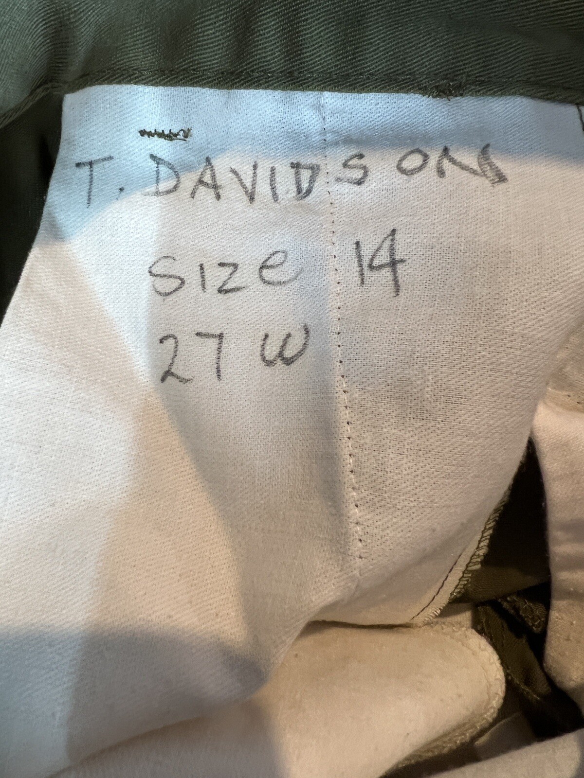 Boy Scouts of American Green Cargo Uniform Pants Youth Boys Size 14 – 27″ Waist