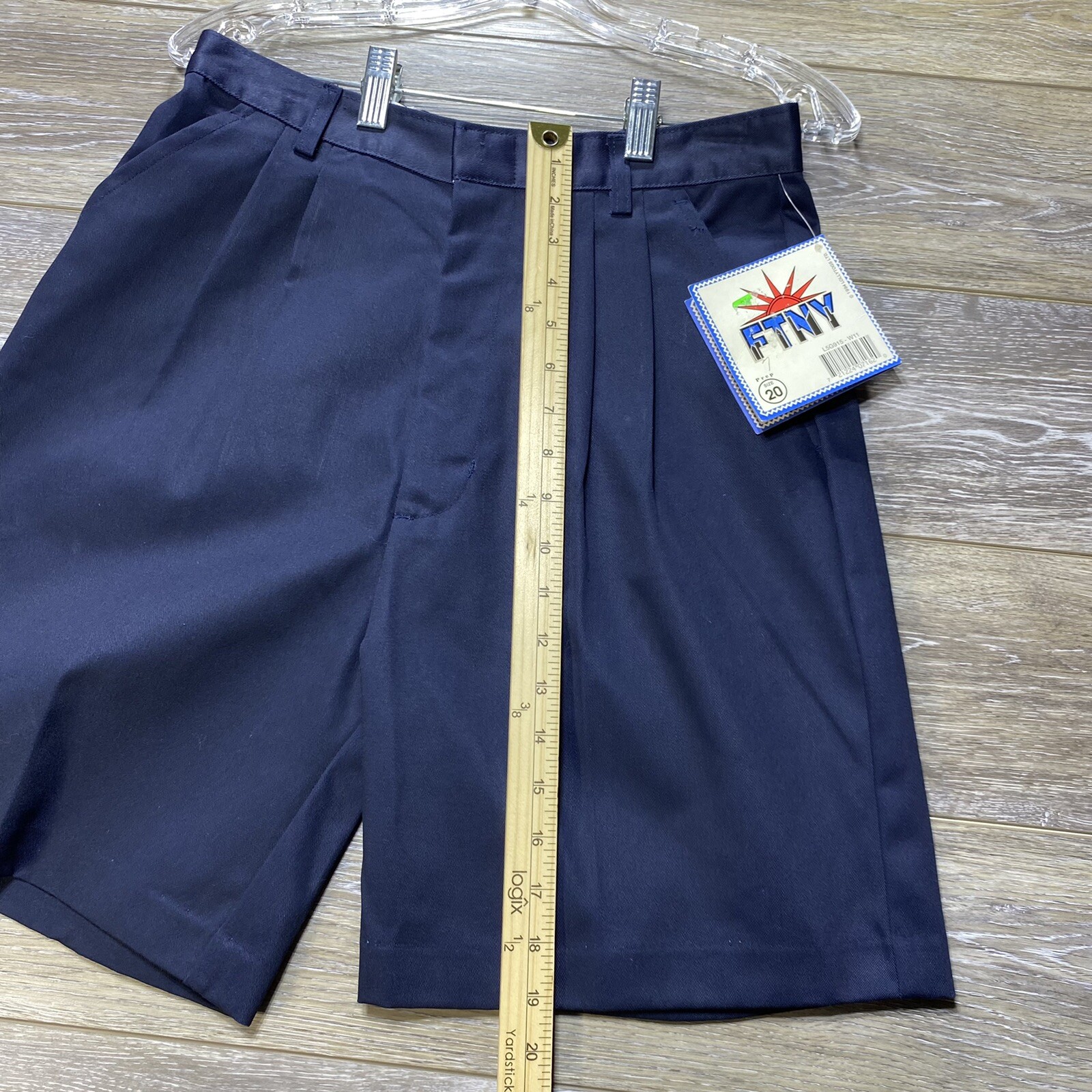 French Toast Shorts Size 20 Boys (30” Waist) NEW WITH TAGS Blue Uniform