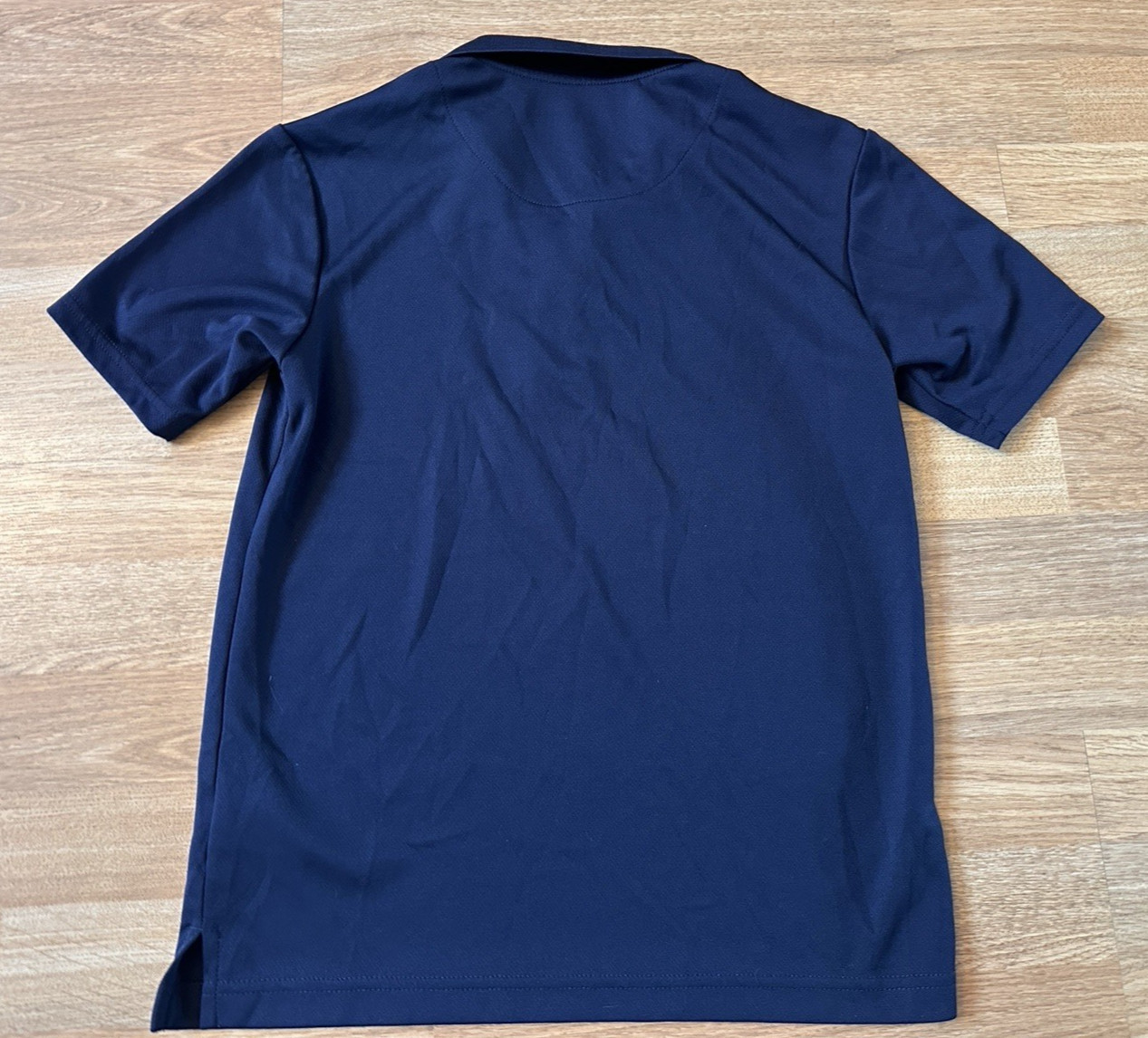 Lot of 2 IZOD Green & Navy Polo School Uniform Performance Shirts – Size M 10/12
