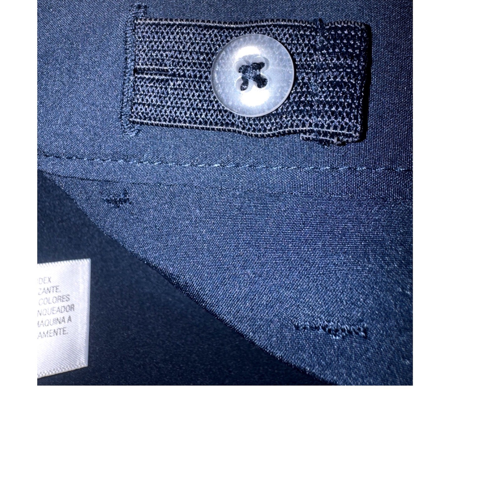 Cat & Jack Boys 16 Husky Blue School Uniform Shorts Stretch Navy Blue NWT