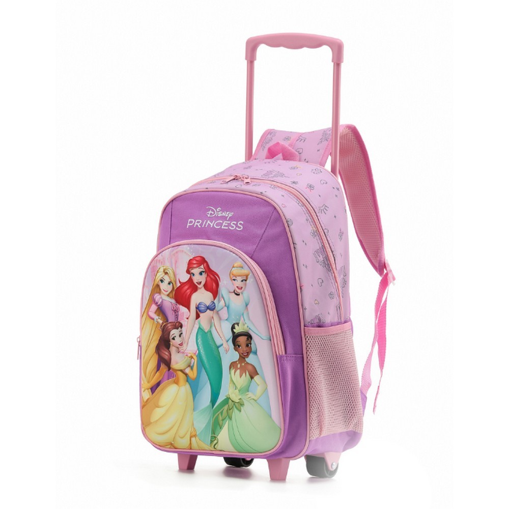 Disney Princesses Trolley Backpack Pink