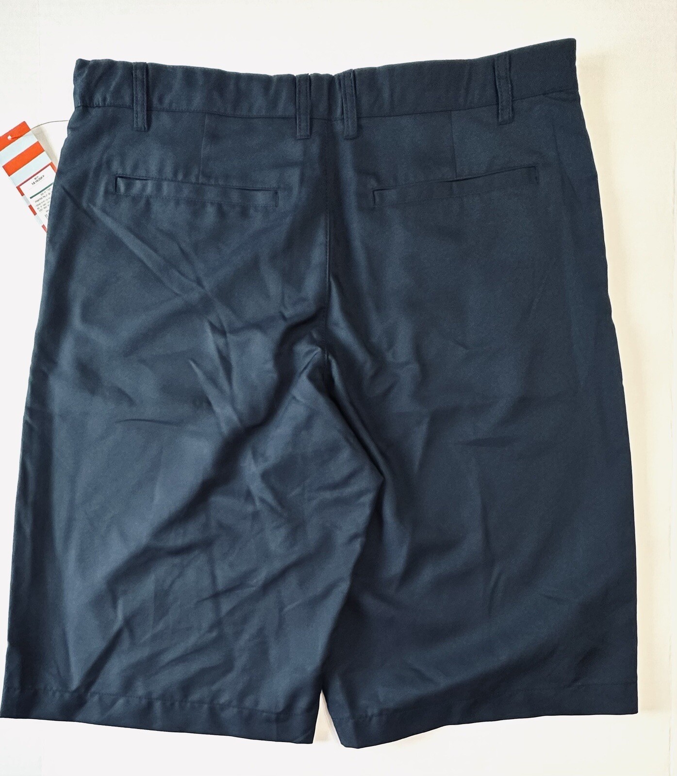 Cat & Jack Navy Blue Boys School Uniform Shorts Size 18 Husky Adjustable.