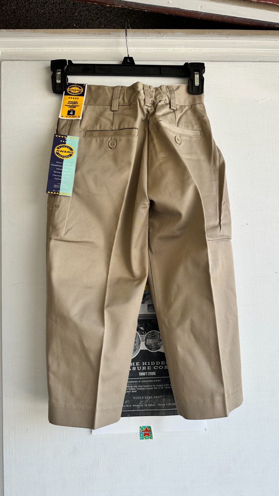 lot of 7 School Uniform Pants Lot Size 4 Boys JB World Award Uniform