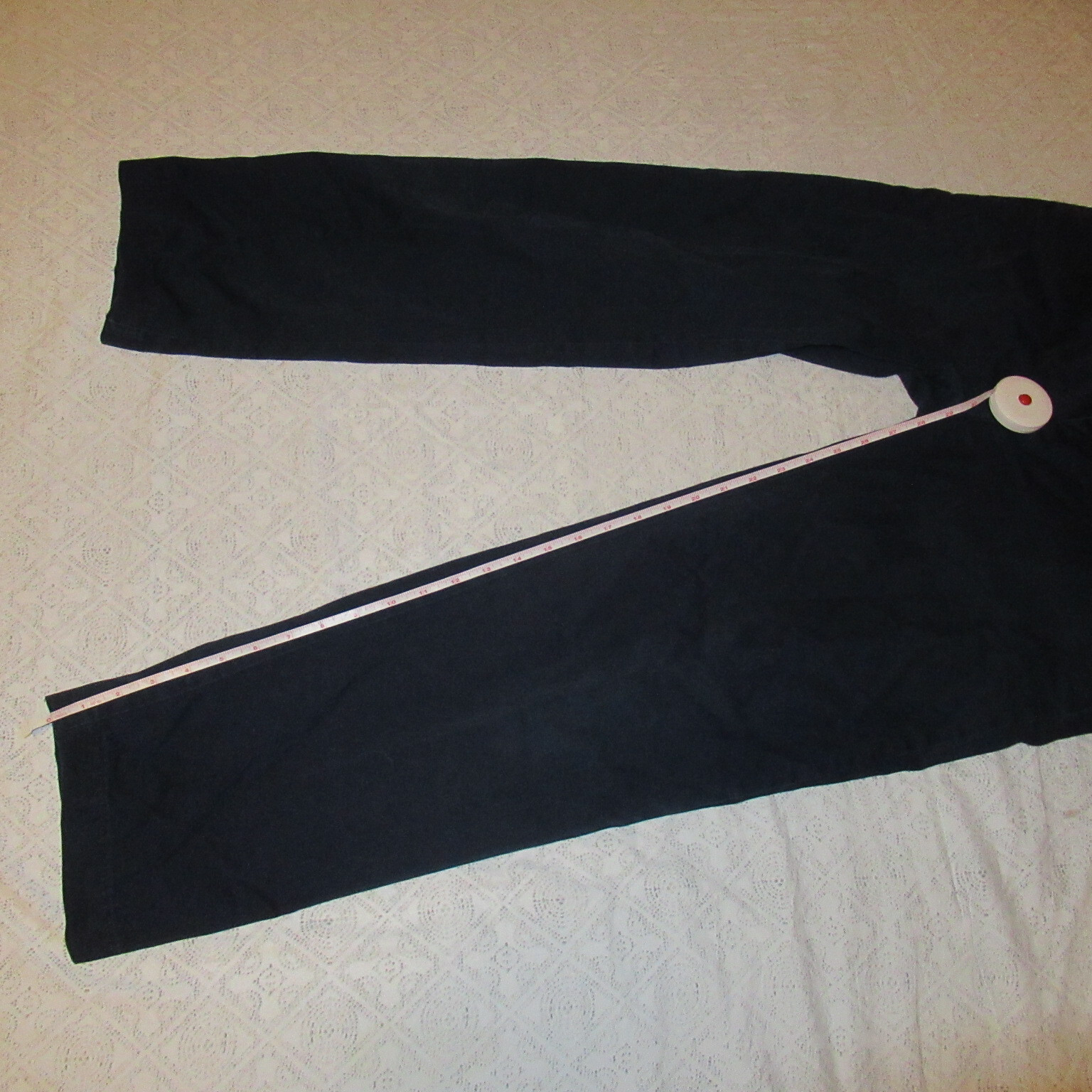 Lands’ End Boys Navy Iron Knee Chino Twill Cadet School Uniform Pants Boys 20