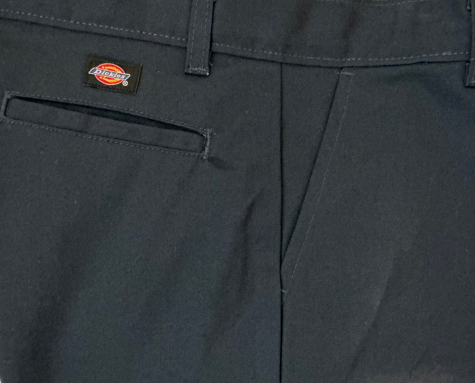 Dickies School Uniform Pants Boys Flex Waist Navy Size 12 , 14