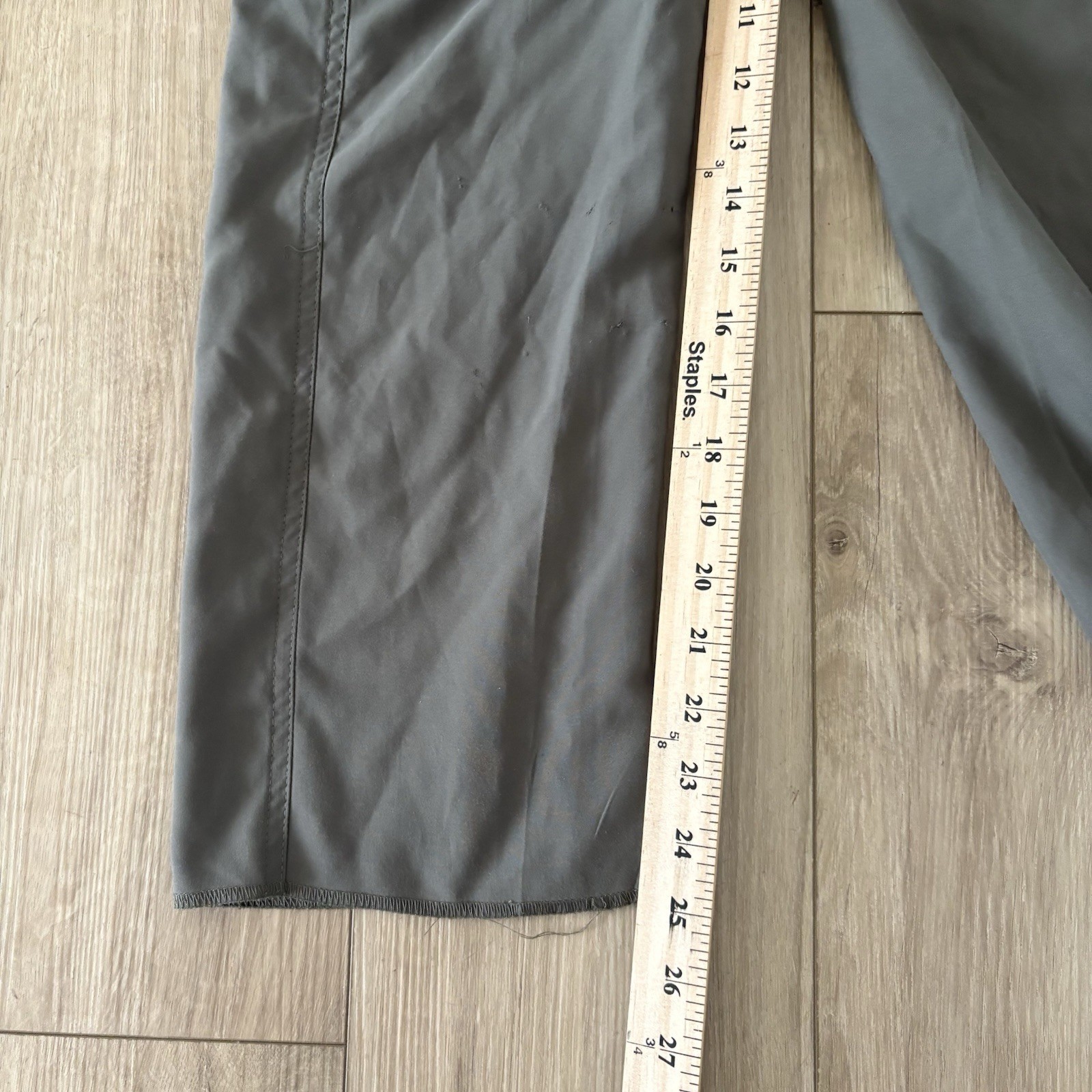 Boy Scouts Of America Switchbacks Pants Small Green Uniform Zip Off Cargo Hike