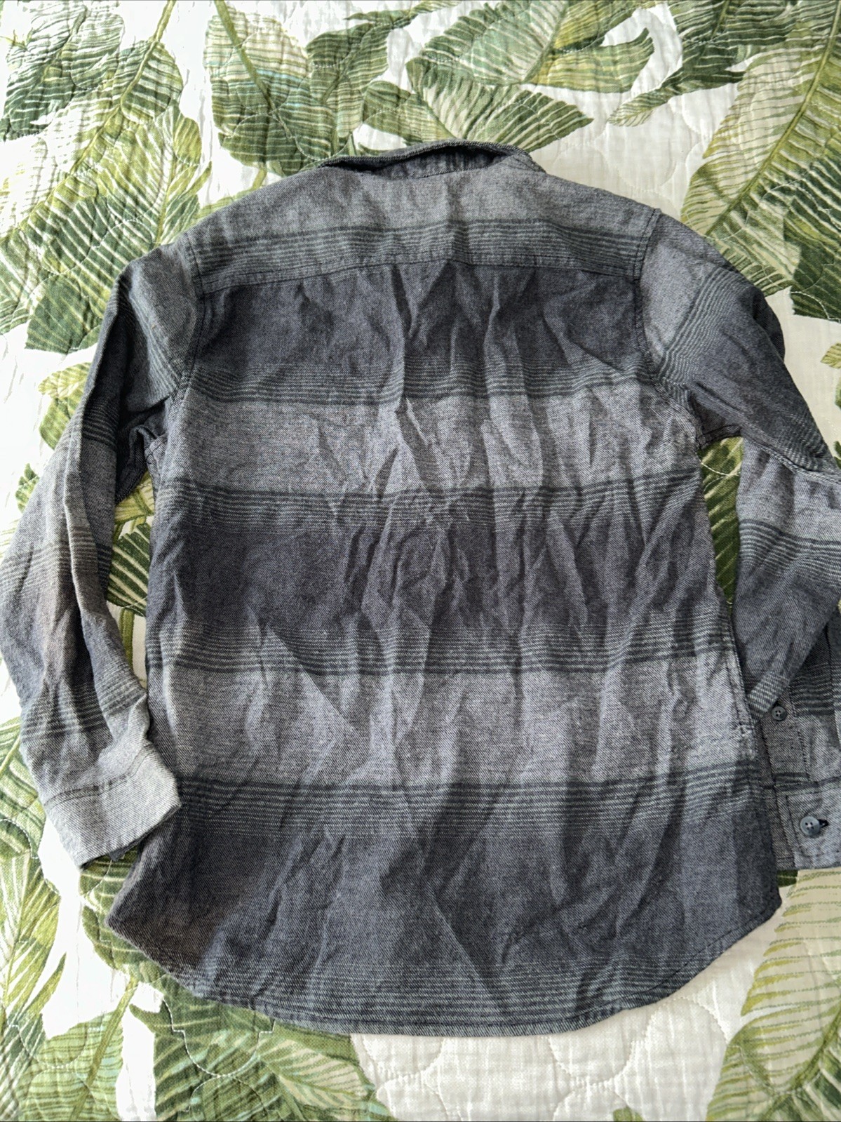 NEW NWT YOUTH Flannel SHIRT First Wave Long SLEEVE Boys