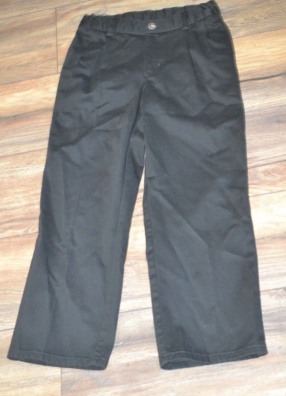 Chaps Boys Approved Schoolwear Size 14 Regular Black Pants Uniform Pant