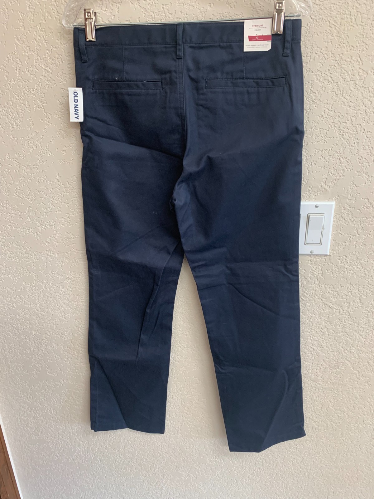 Old Navy Straight Blue Pants Size 12 Husky NWT