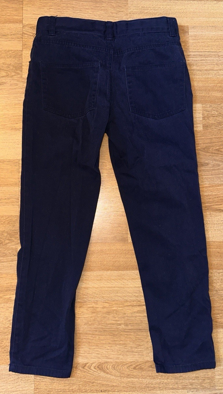 Lot of 2 French Toast Navy Blue School Uniform Slim Pants – Size 10