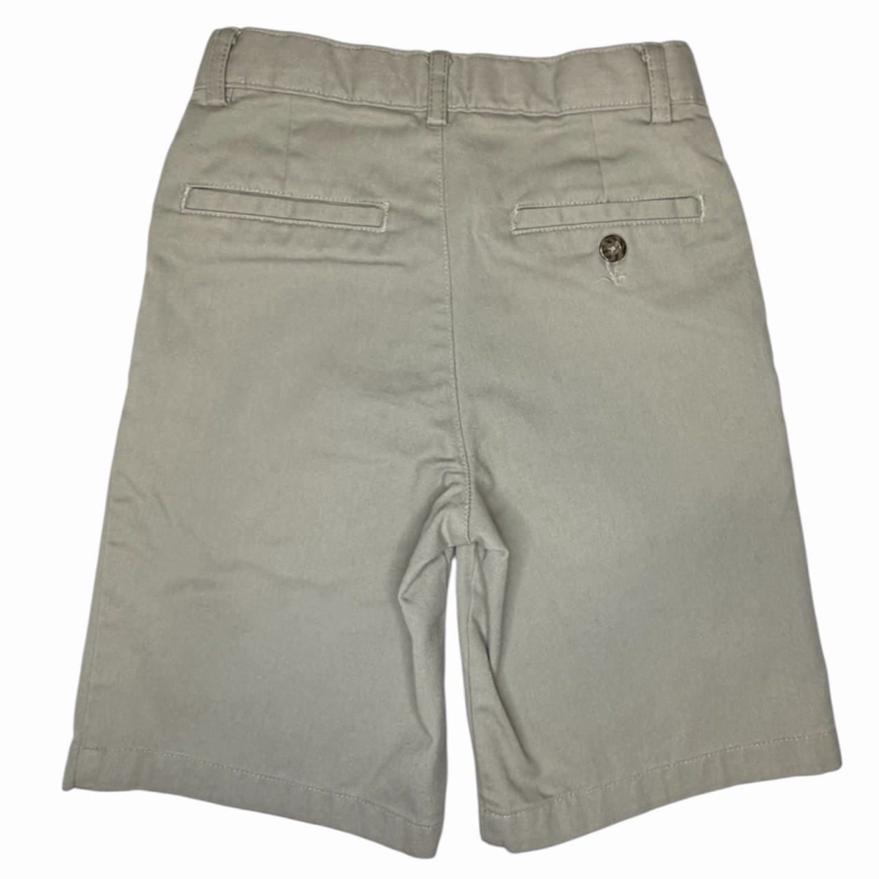 Dockers Boys School Uniform Shorts Lot 2 Size 8 Regular Khaki Navy Flat Front