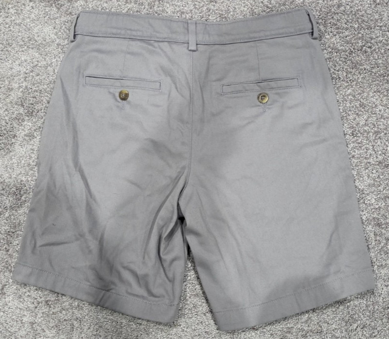 Lot of 2 – Dennis Boys School Uniform Shorts Khaki & Gray – Size 10Husky