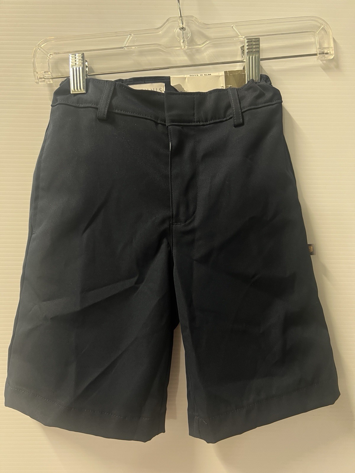 Dennis BOYS Uniform Navy Front Shorts Style 050500 Boys Slim B10S NEW