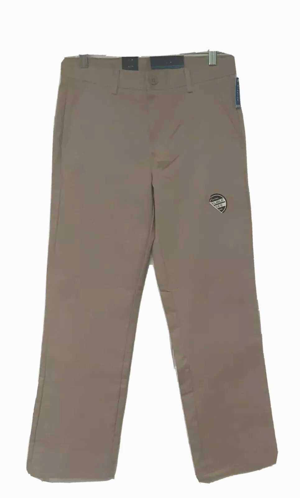 NWT Boys 16R NAUTICA Pants Stretch Khaki Adj. Waist Dressy Casual School Uniform