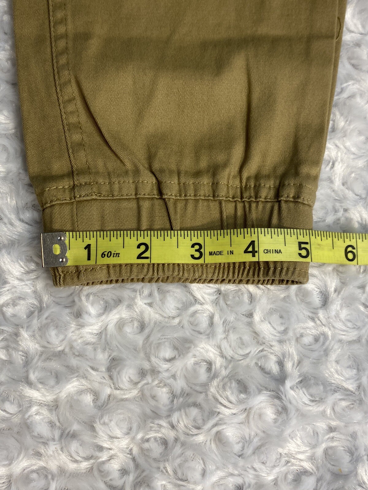 Izod Stretch Jogger Khaki Small 28 X 30 Approved Schoolwear Burnished Khak