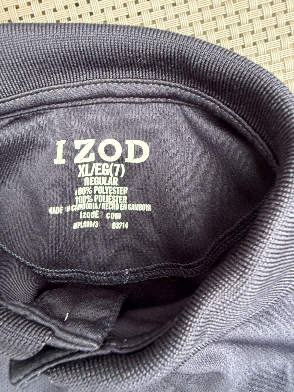 LOT of 6 Boys uniform IZOD,OLD NAVY,GEORGE PERFORMANCE Fabric Polo Shirts 6-7