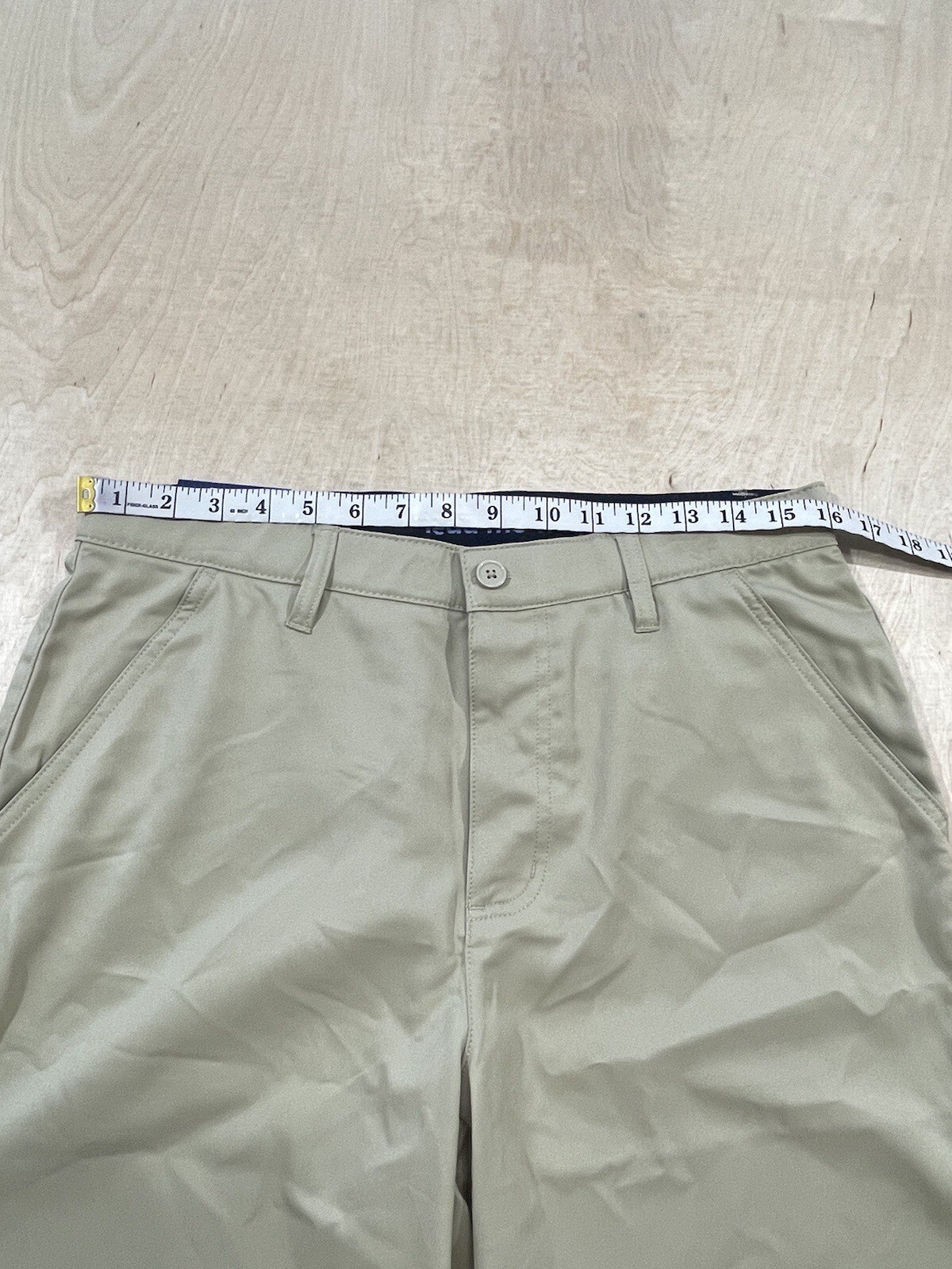 French Toast Uniform Shorts Boys Size W32 Khaki NWT