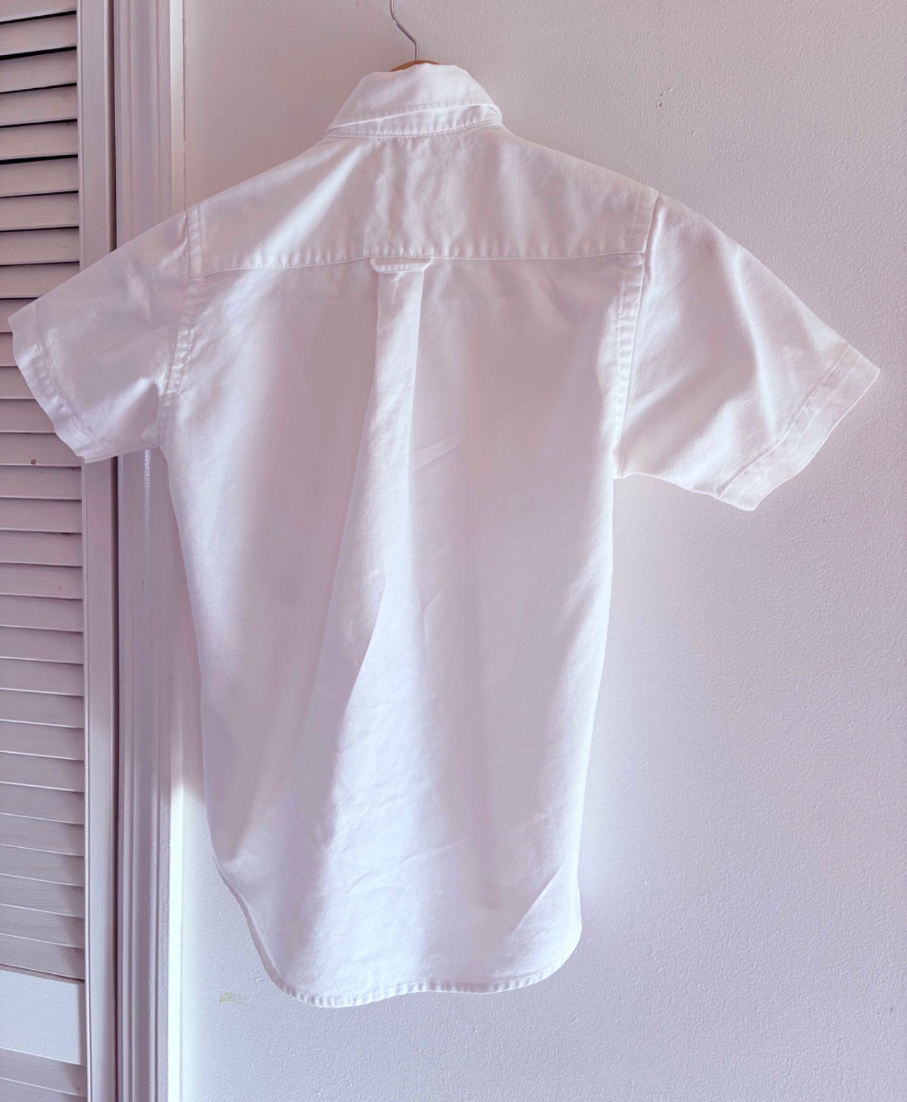 Flynn O’Hara – Size 12 Youth White Button Boys Front Uniform Shirt