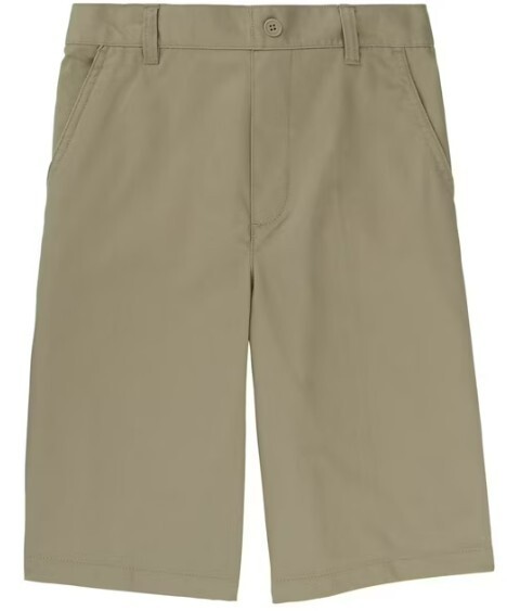 4 Qty Boys New French Toast School Khaki Uniform Shorts Size 6 elastic x4 PAIRS