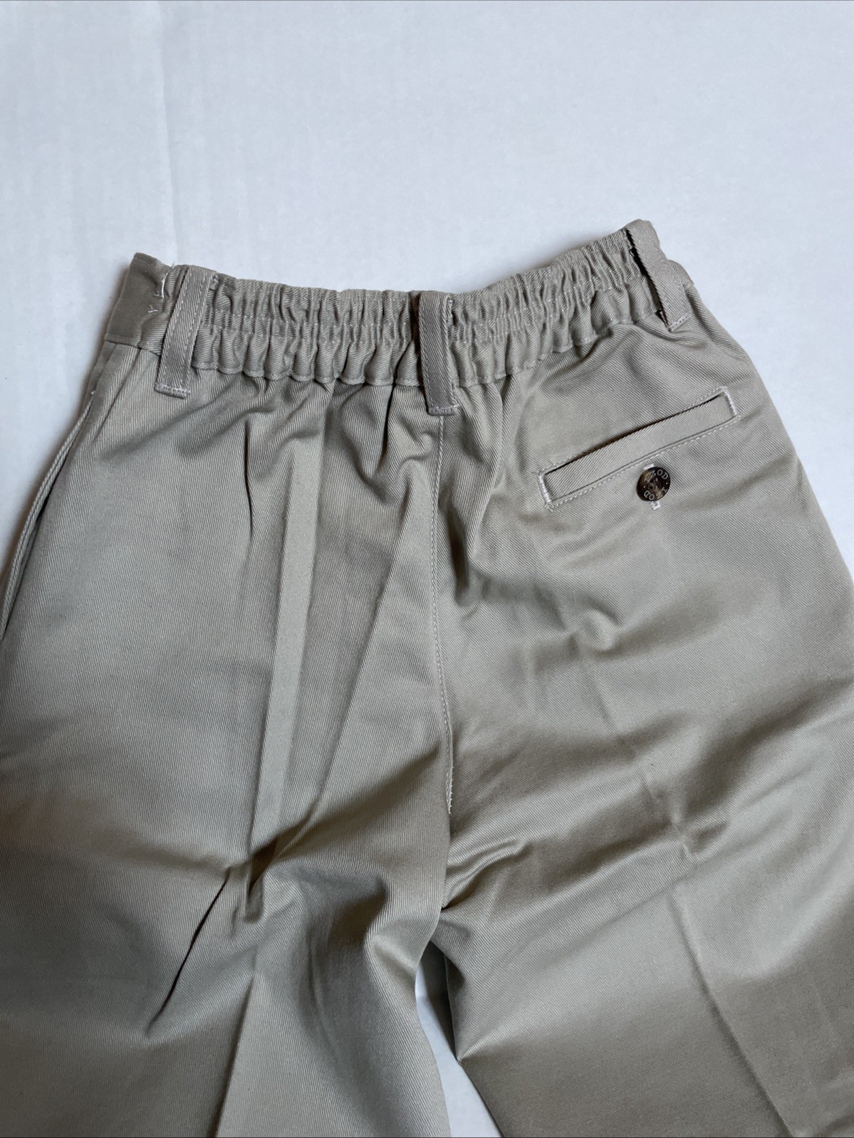 Vintage NOS NWOT Izod Boys 7X Regular Khakis School Uniform