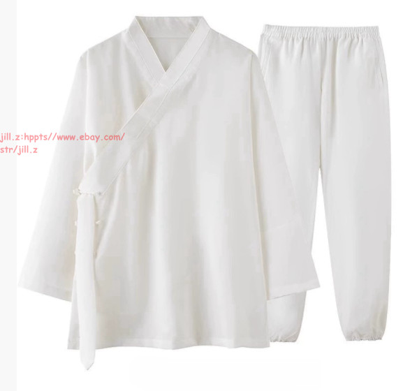 Wudang Taoist Shaolin Monk Uniforms Kung Fu Tai Chi Martial Arts Suit Clothing//