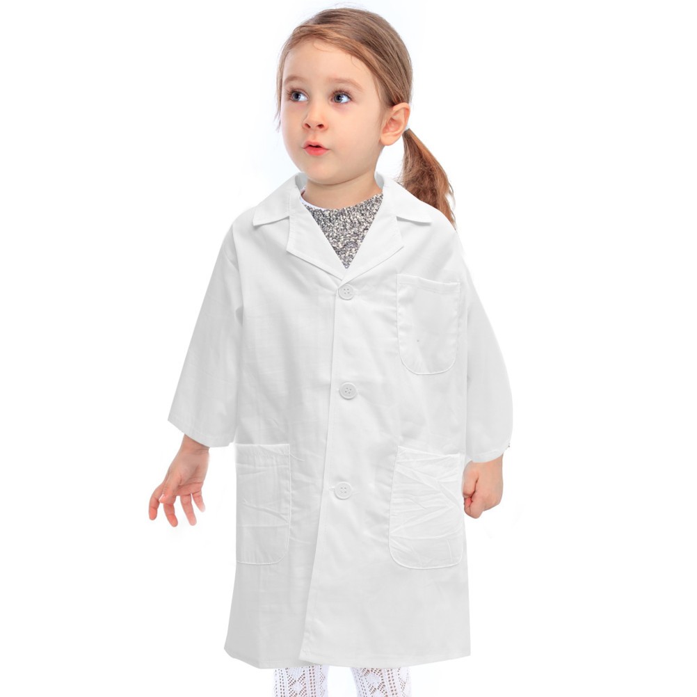 Doctor’s Suit Children Costume Scientist Toddler Doctors Coat Kids