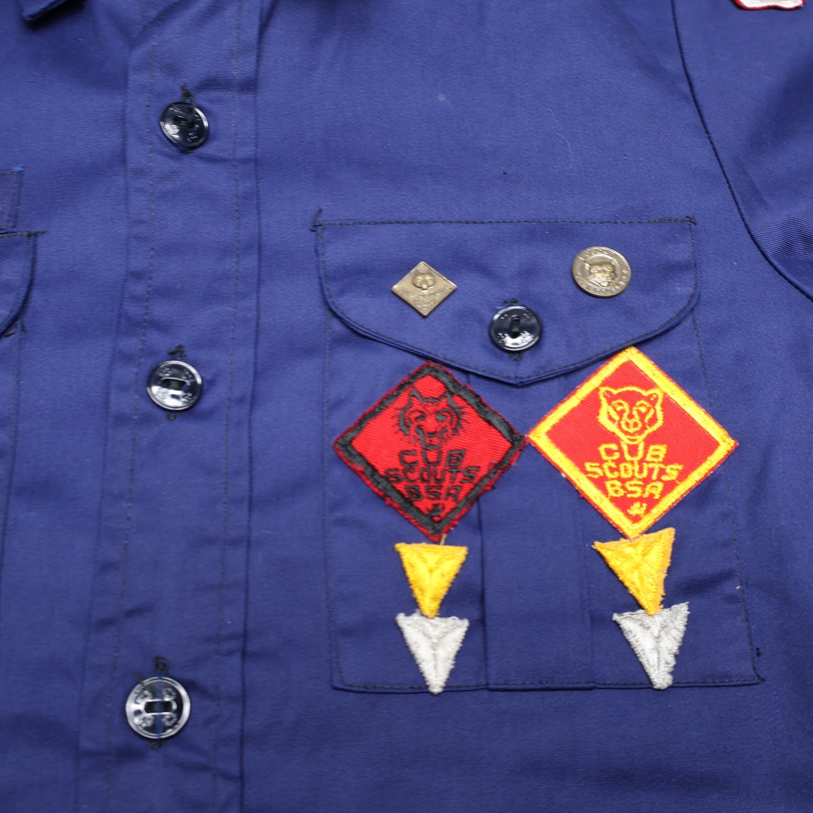 Boy Scouts of America Shirt Youth Medium Japan Recruiter Patches RARE VTG