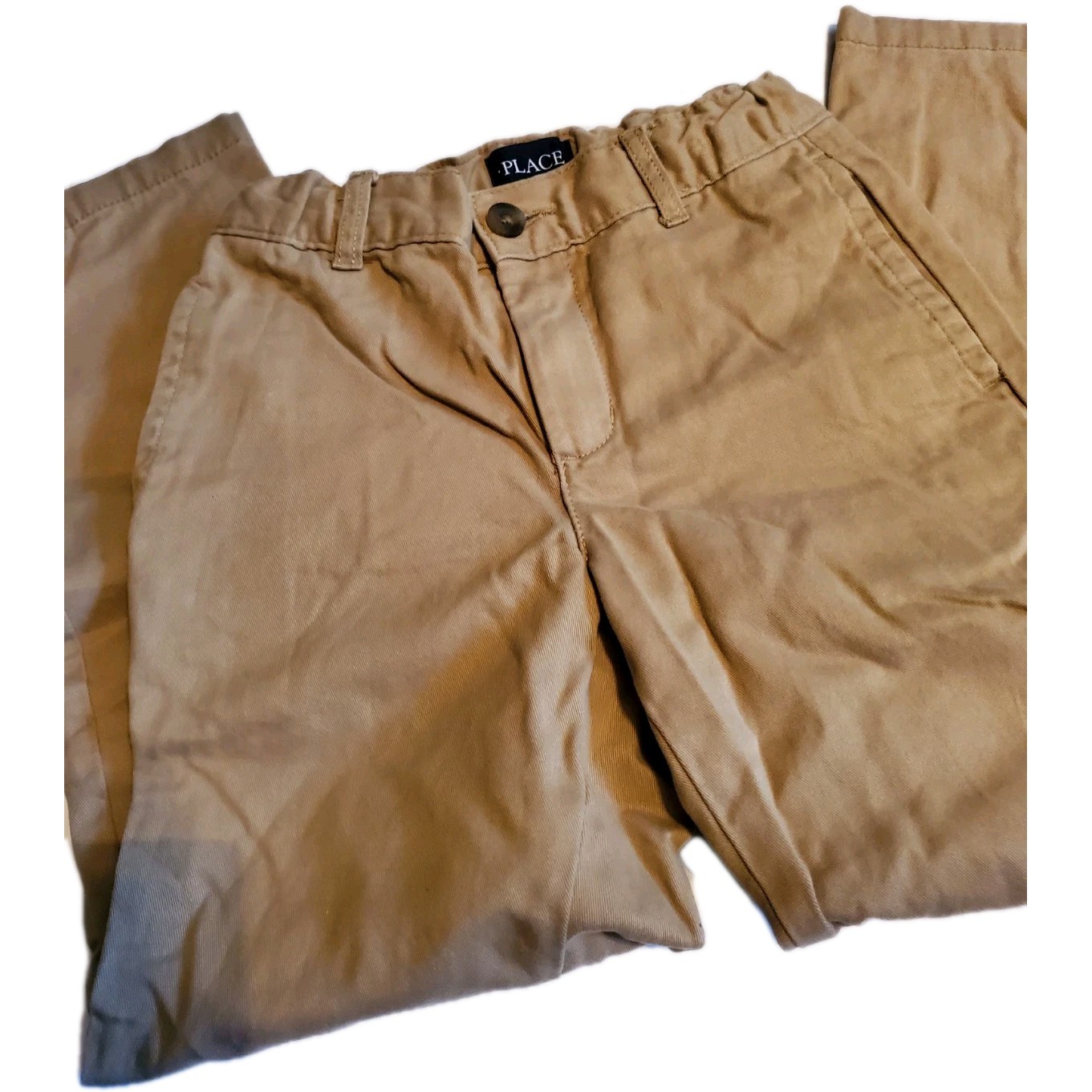 Boys Size 7 Size 8 Uniform Pants & Shorts Lot Of 7 The Childrens Place Khaki