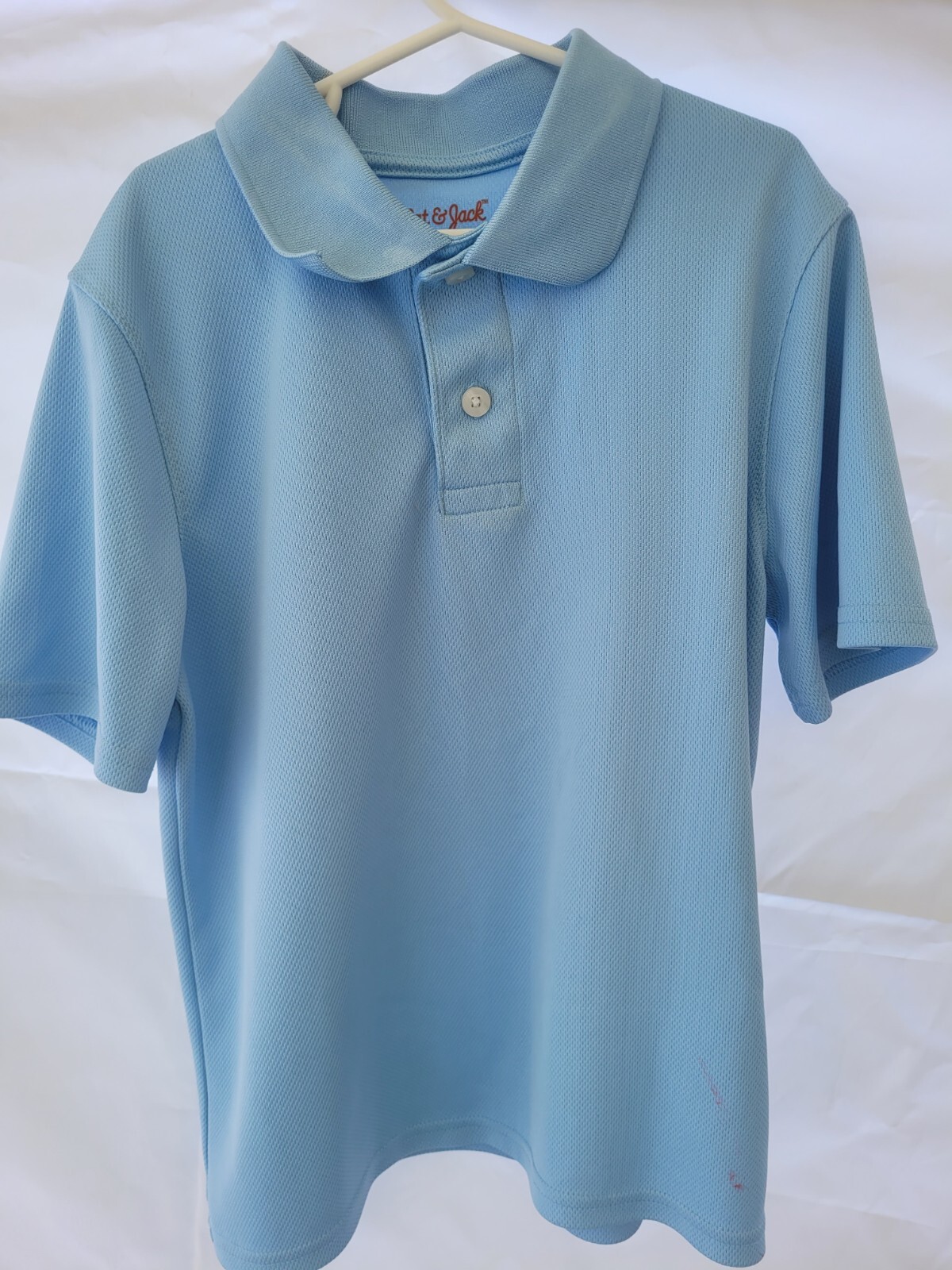 Lot of 2 Boys Large (10) Cat & Jack Polo polos shirts uniform uniforms school
