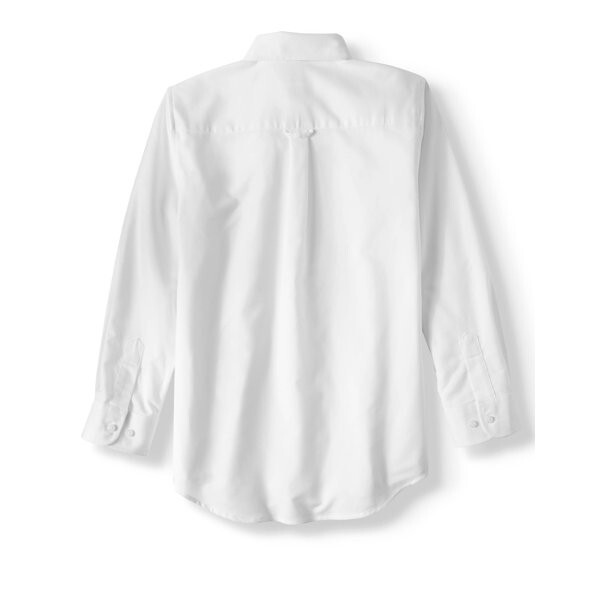 Wonder Nation Oxford Shirt Boys Size XL School Uniform Long Sleeve Button-Up K1