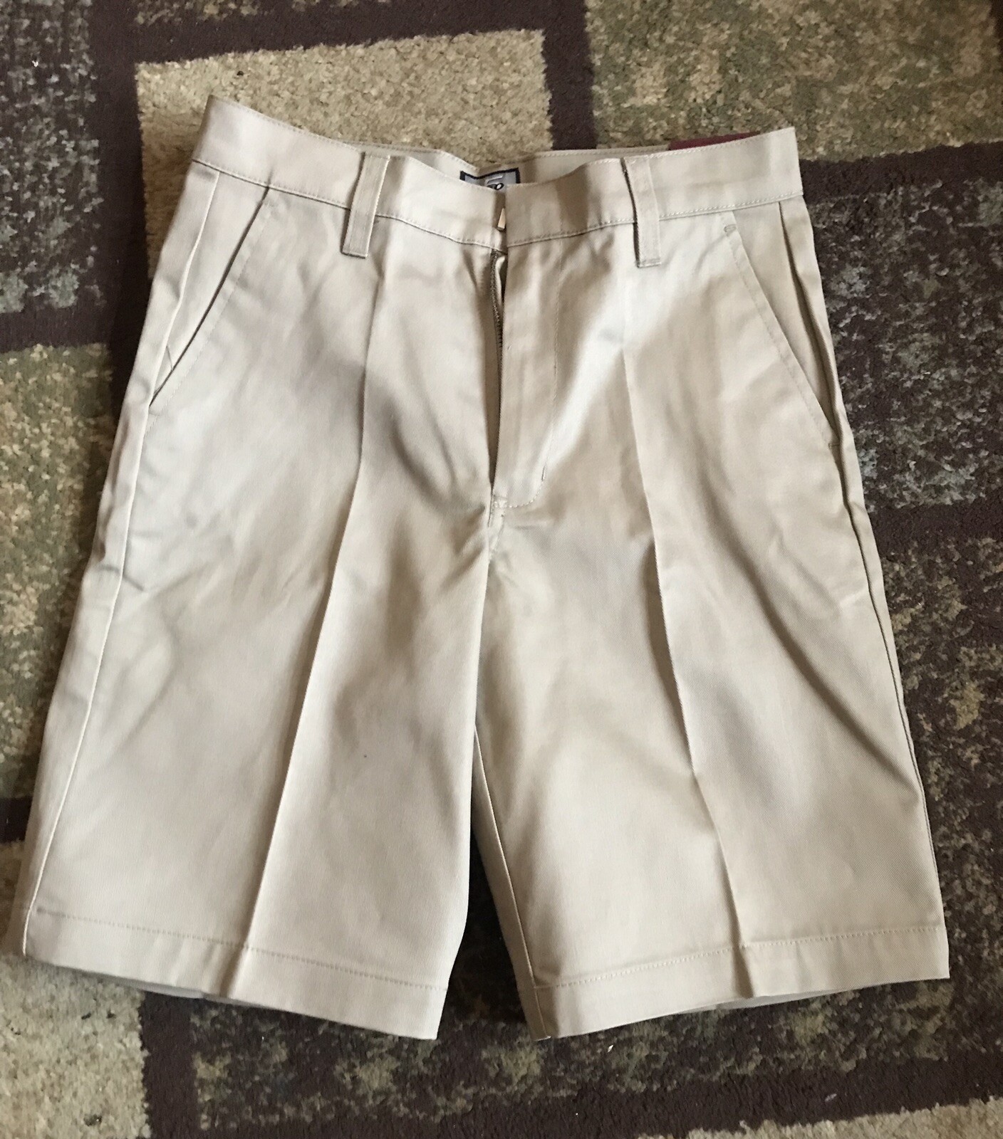 Pro 5 School Uniform Boys Shorts Size 14 Navy And Khaki
