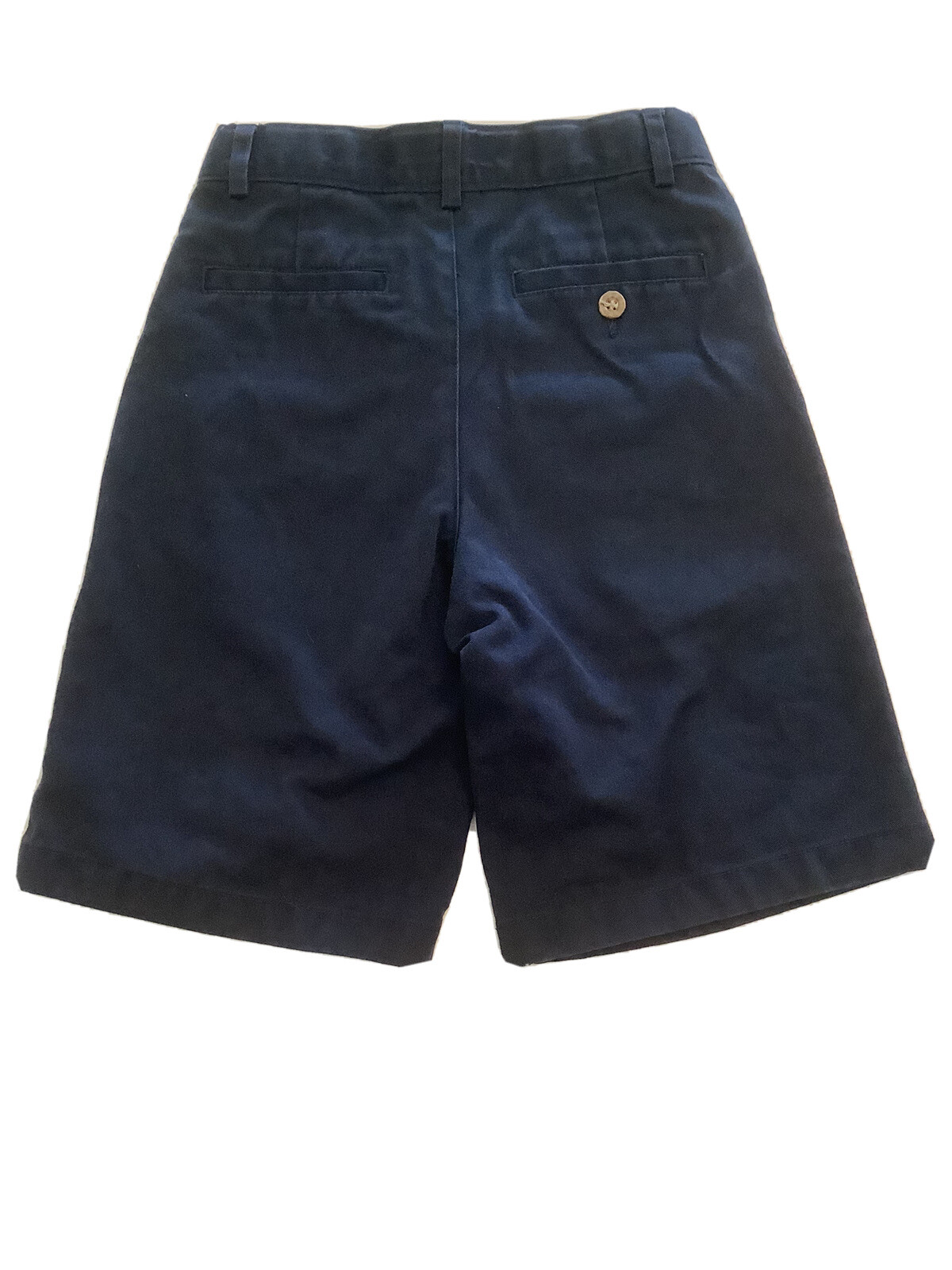 Nautica Boys School Uniform sz 10 regular Navy Blue Shorts Adjustable Waist