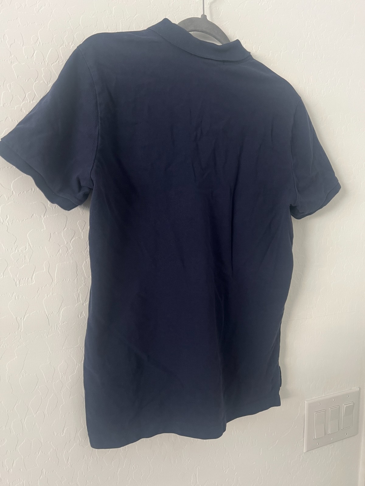 U.S. Polo Assn Navy Blue Polo Shirt School Uniform Preppy Classic Boys Medium