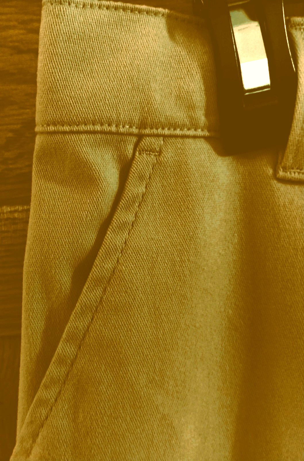 NWT Wonder Nation Flat Front, Khaki Twill Pants-Adj Waist-4 Pockets-Boy’s Sz 14