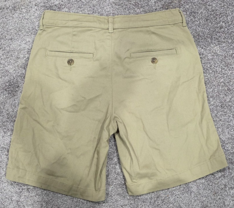Lot of 2 – Dennis Boys School Uniform Shorts Khaki & Gray – Size 10Husky