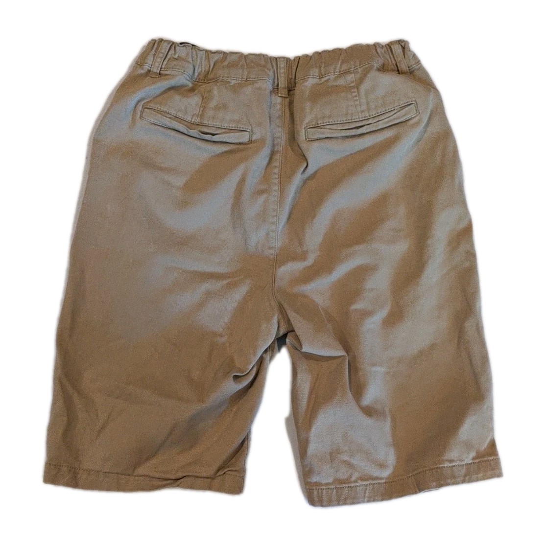 Childrens Place Khaki Uniform Shorts Boys 16 Adjustable Waist
