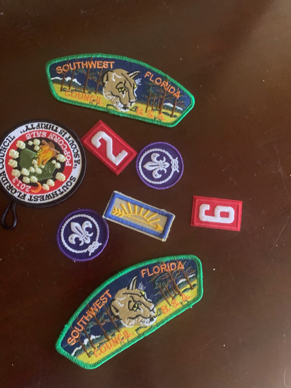 Arrow Of light Badge Emblem Patch BSA Rank Plus Council and Misc Patches Unused