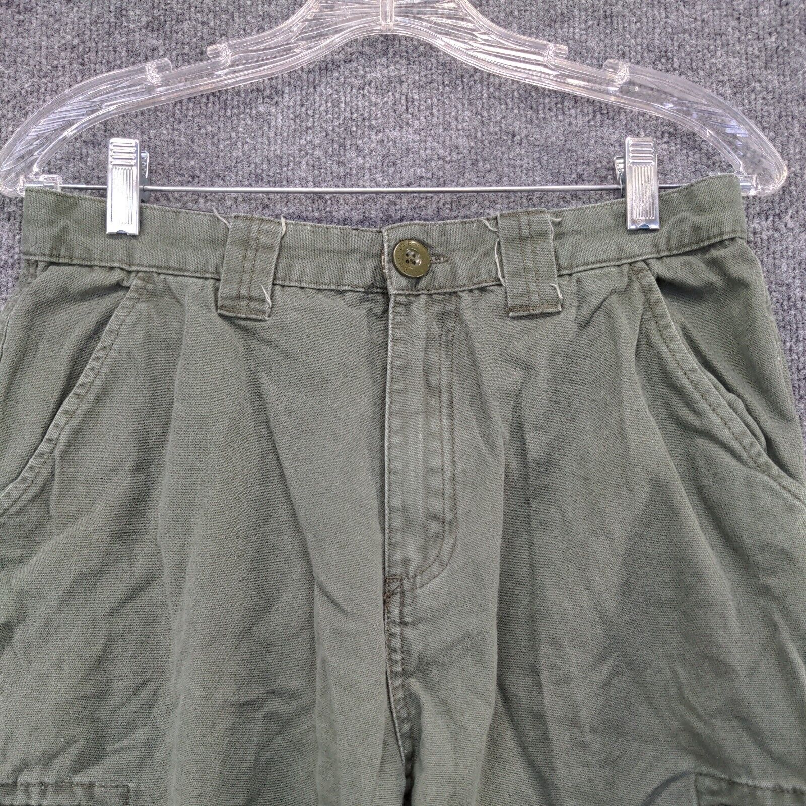 Boy Scouts of America Boys Uniform Cargo Shorts Green Youth 20 Pockets