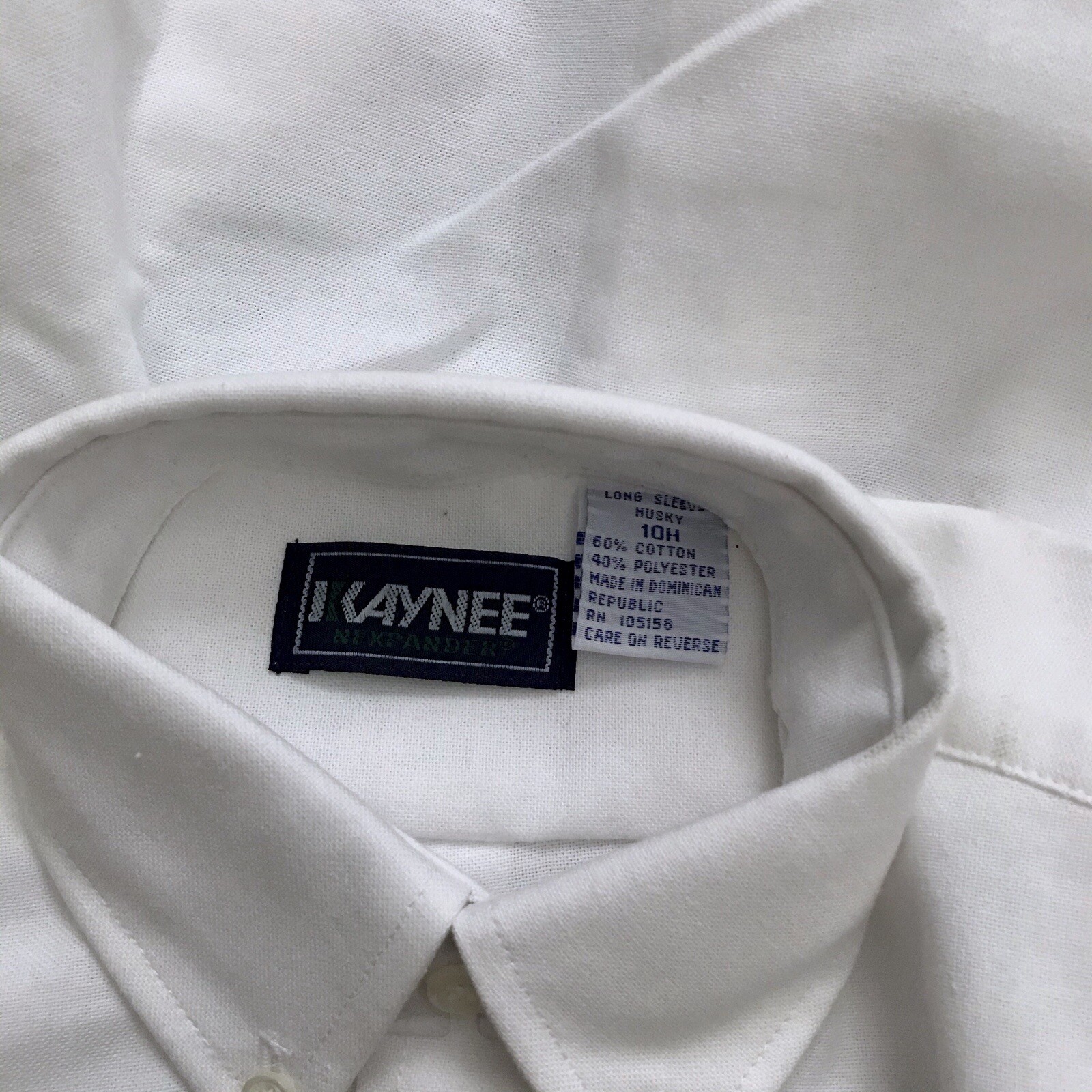 Kaynee NWOT Button Down School Uniform Boys 10 Husky