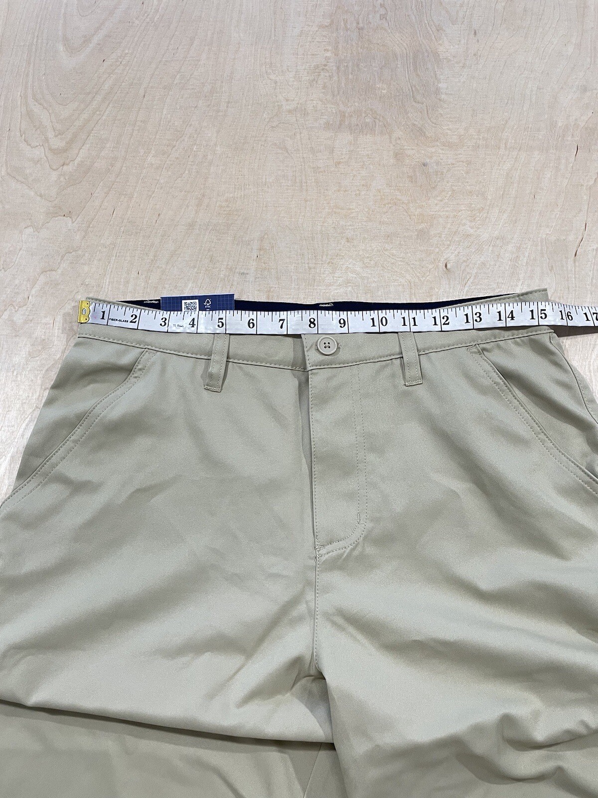 French Toast Uniform Shorts Boys Size W30 Khaki NWT