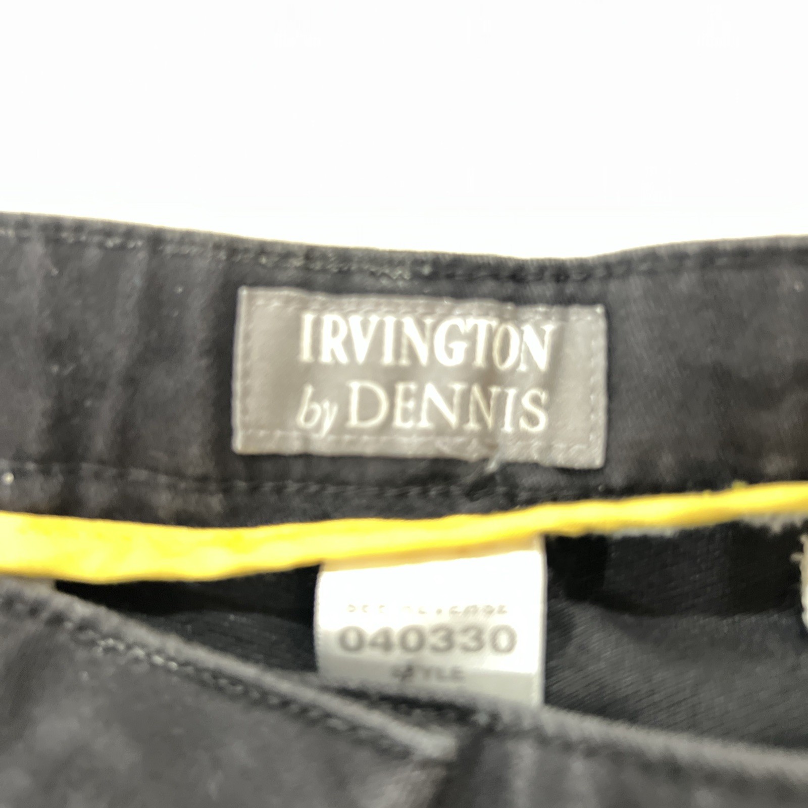 Irvington Dennis Black School Uniform Pants Size Junior J 11 Unisex See Pics ￼
