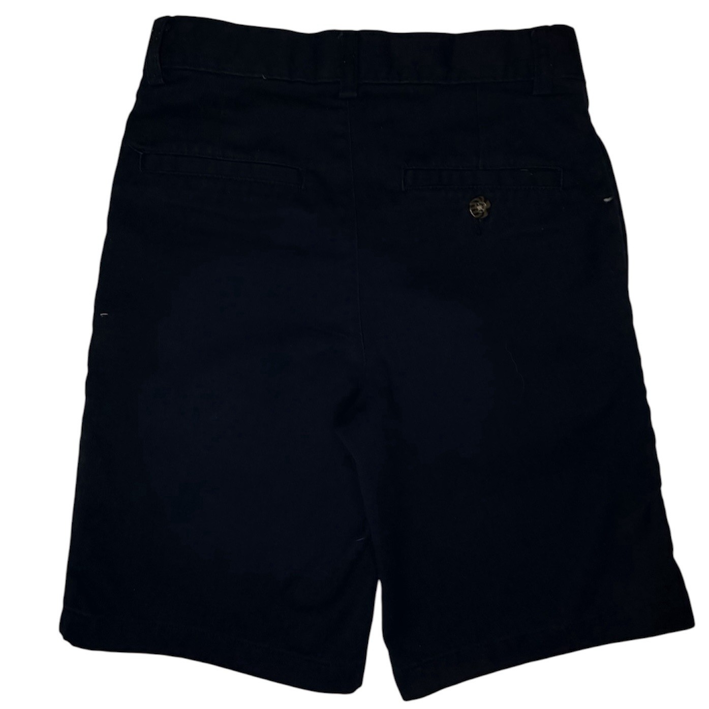 Dockers Boys School Uniform Shorts Lot 2 Size 8 Regular Khaki Navy Flat Front