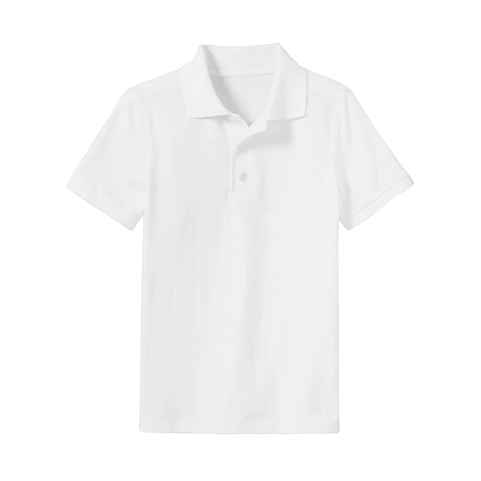 Galaxy by Harvic Boys School Uniform Short Sleeve Pique Polo Shirt, Size XS
