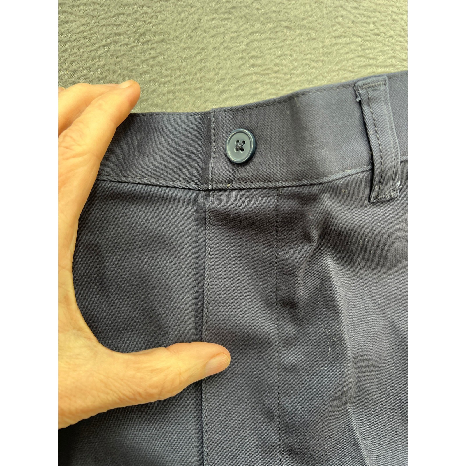 French Toast Boys Relaxed Fit Pull On Navy Blue School Uniform Pants Size 14 NEW