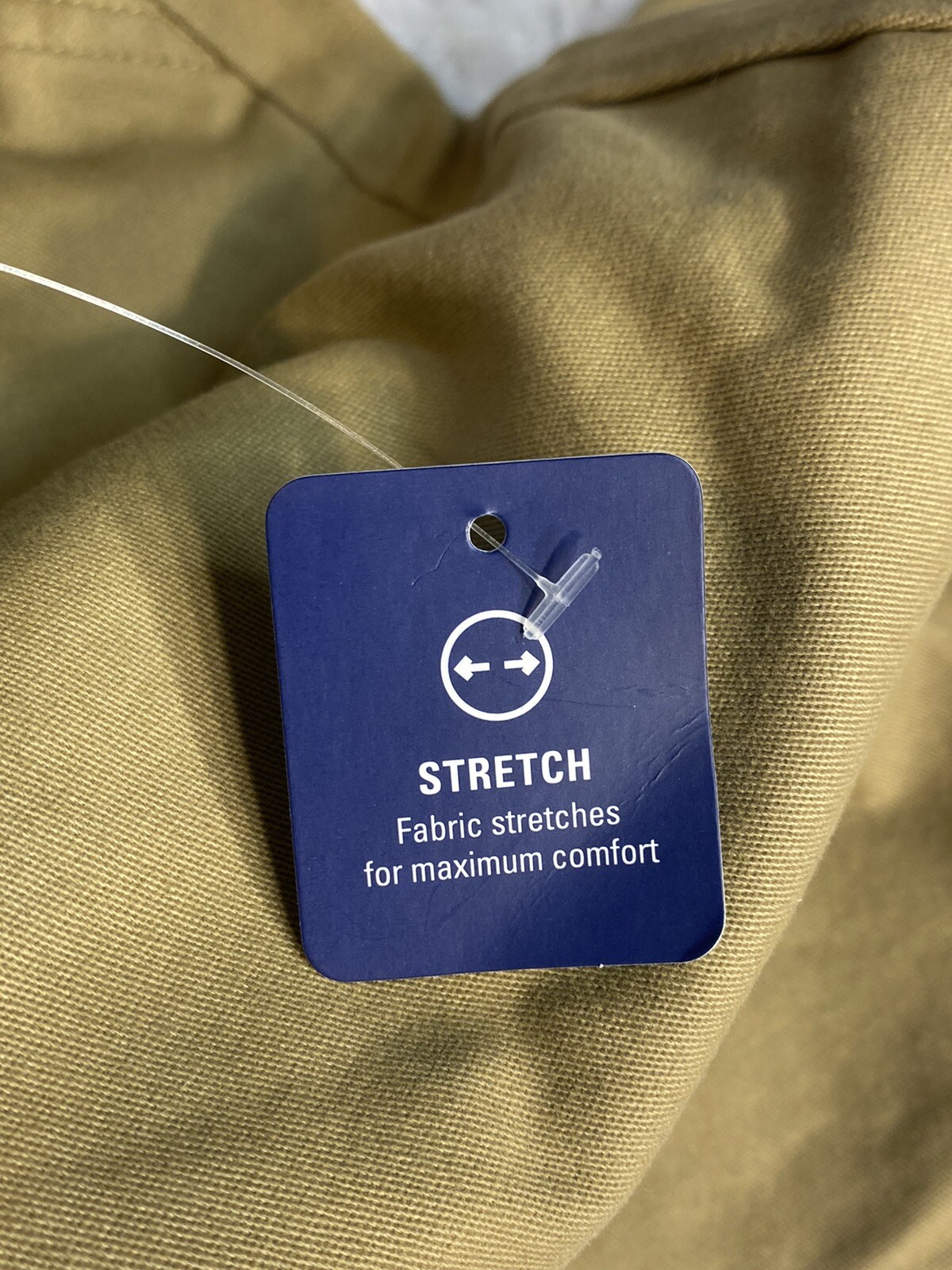 Izod Stretch Jogger Khaki Small 28 X 30 Approved Schoolwear Burnished Khak