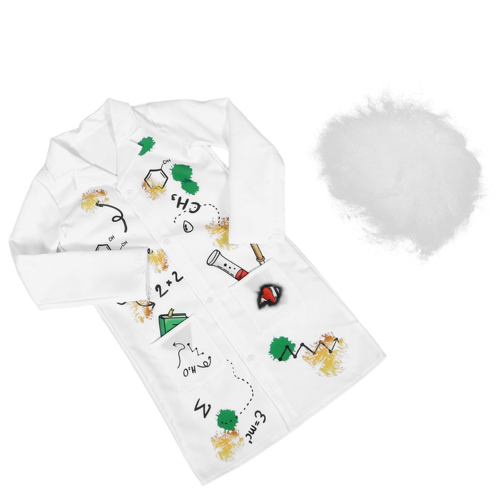 Children’s Scientist Suit Kids Lab Coat Career Costume Doctor for
